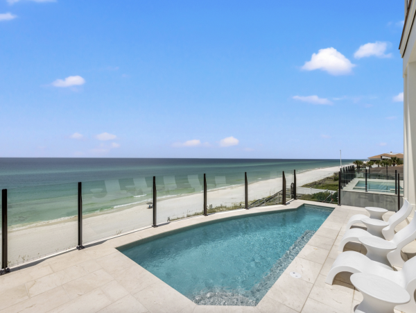 Luxury 9BR Beachfront Rental in Seacrest Beach with Pool